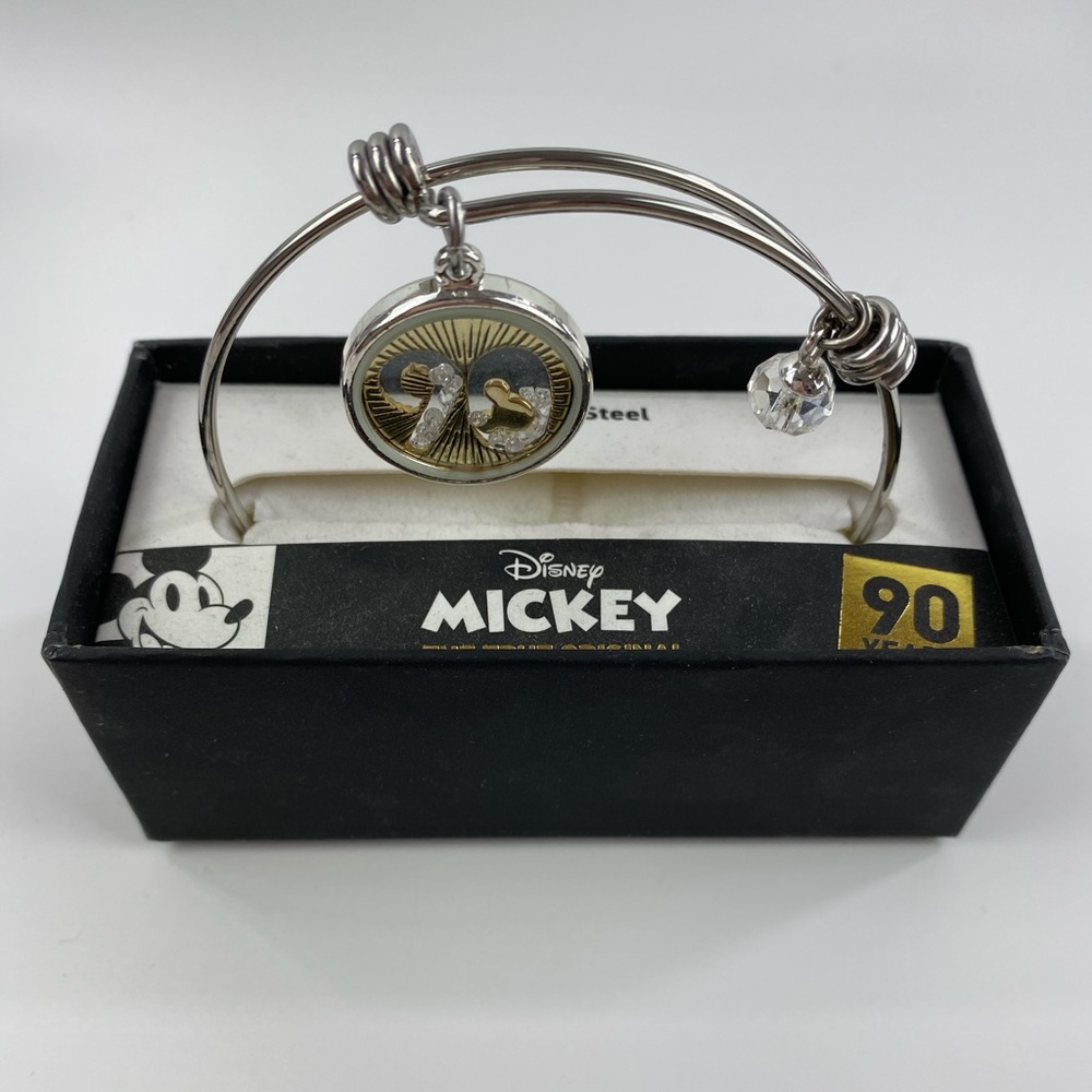 Disney Mickey Stainless Steel Bracelet NWT $60